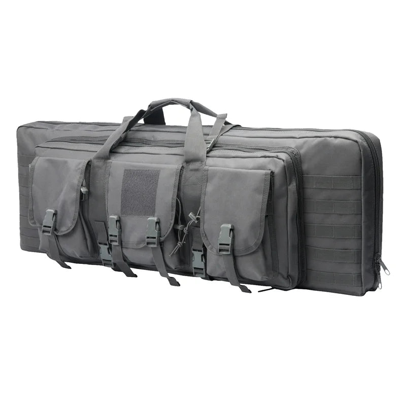 32 38 42 48 inch Tactical Double Rifle Case  Rifle Bag Sniper Airsoft Gun Case Backpack Hunting Gun