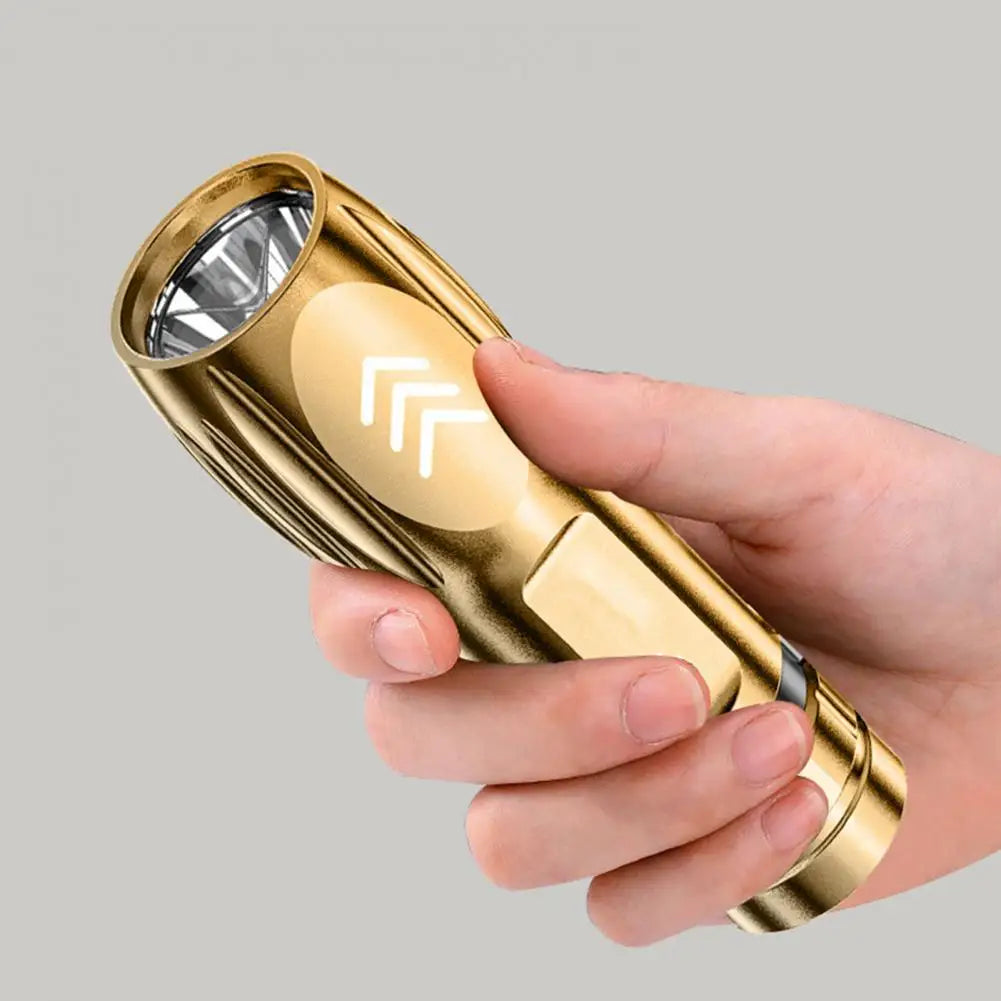 Camping Torchlight Rechargeable Aluminum Alloy  Camping Flashlight LED  Camping