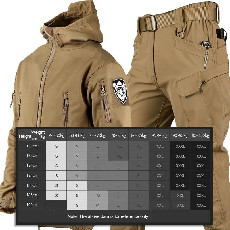 Jackets Pants Set Outdoor Clothing Set