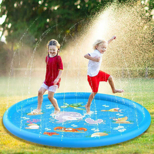 100/170cm Kids Outdoor  Children Inflatable Round Water Splash Play