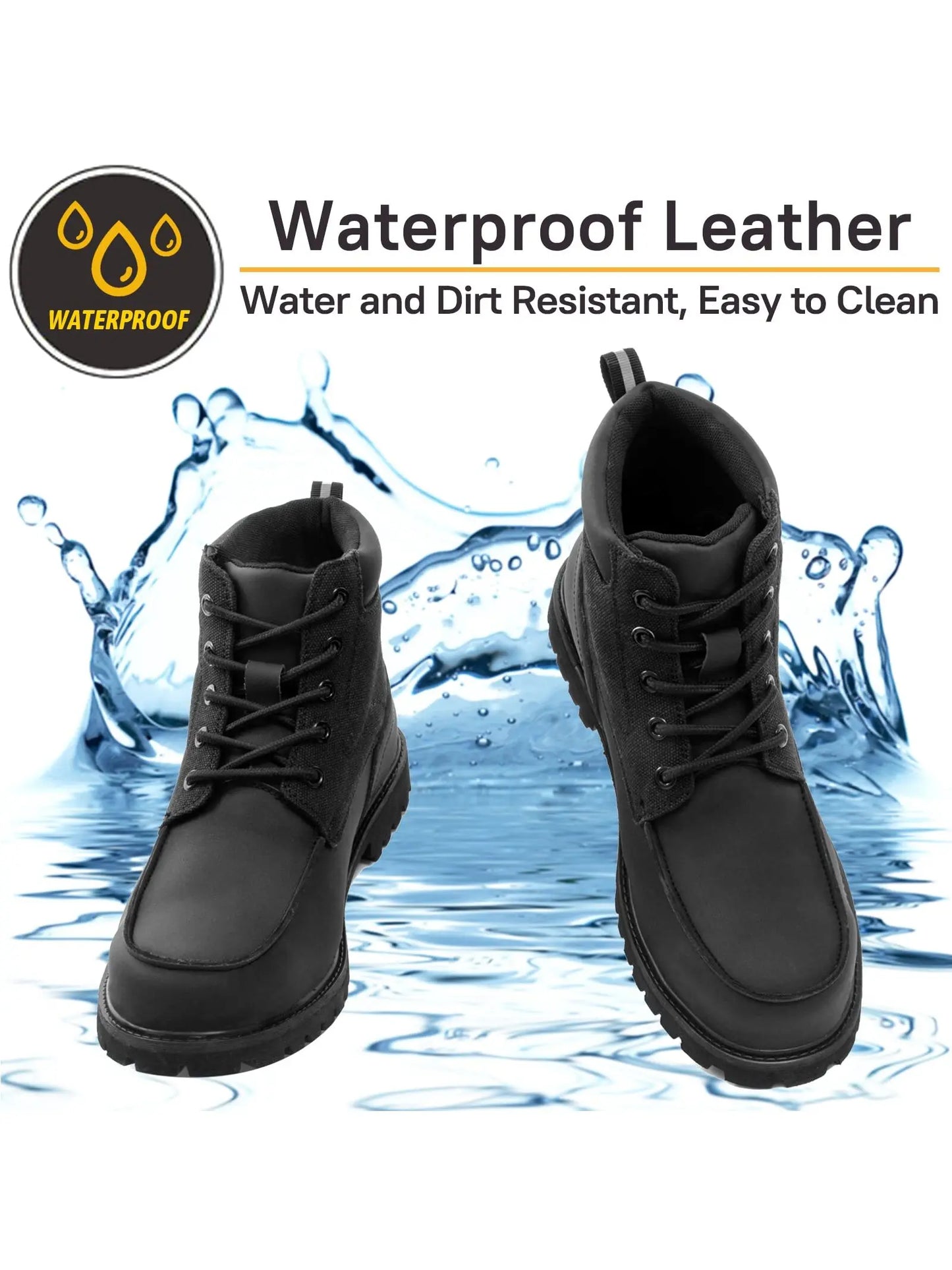 Steel Toe Boots for Men Women Waterproof Indestructible Work Safety Boot Outdoor Protection