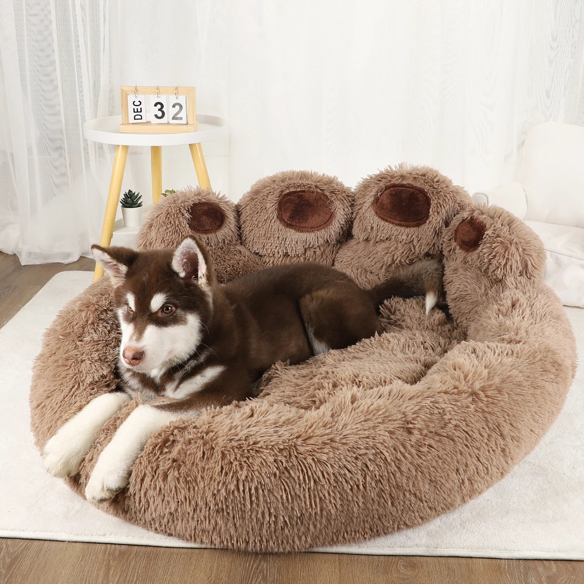 Fluffy Dog Bed Large Dogs Beds Small Pets