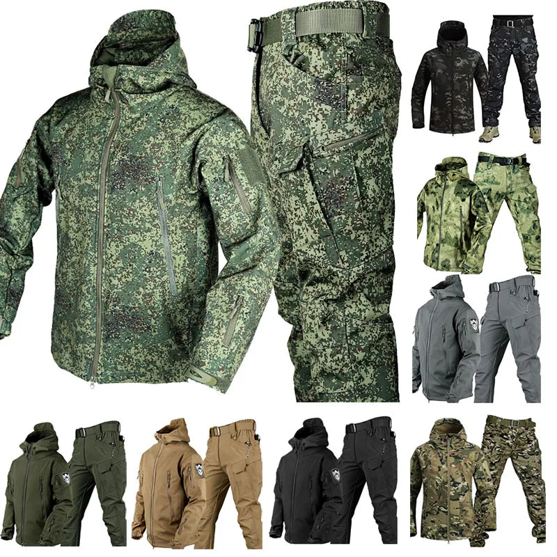 Jackets Pants Set Outdoor Clothing Set