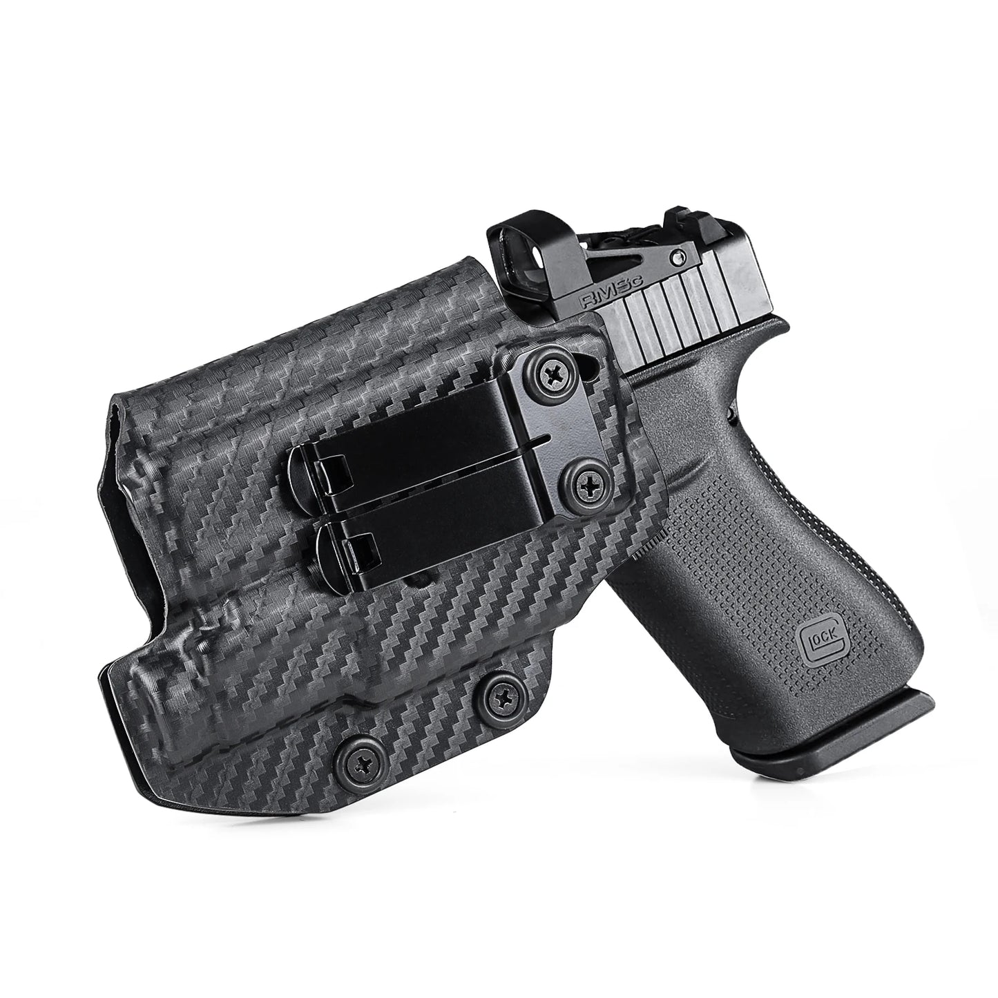 Holster for Glock 43x 48 MOS G43x 48 Rail with Streamlight TLR 7 Sub Flashlight Pistol Gun Case